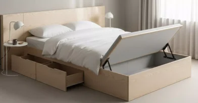 Camas com baú ou gavetas