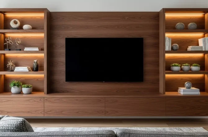 Painéis para TV sob medida Painéis para TV sob medida